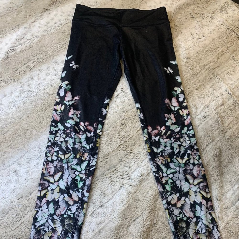 ALO yoga butterfly print legging, M